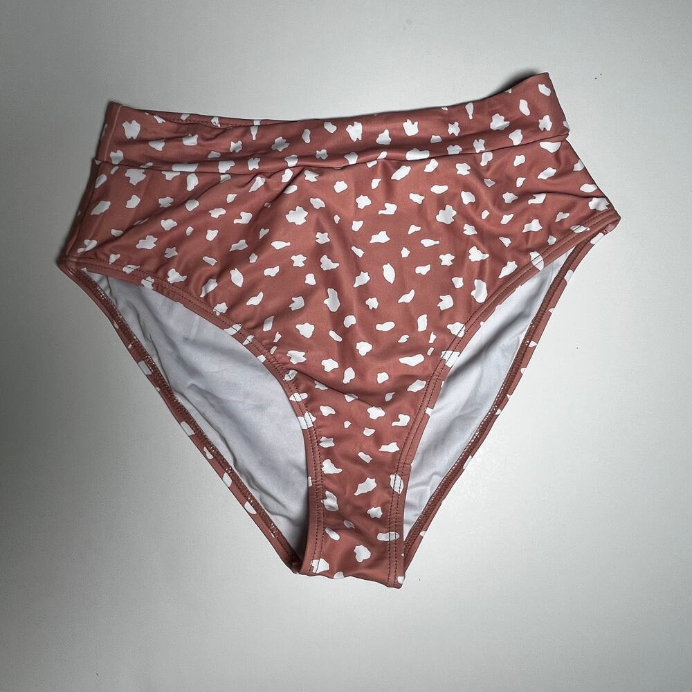 Two Piece Corset High Waist Swimsuit New S - Picture 6 of 9